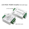 Repetidor del amplificador de señal RGB para 10m / 32.8ft 4 luces de tira del RGB RGB 5050 3528 LED, 12V a 24V 12A DC